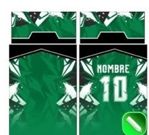 Diseño deportivo incluido en SubliPack