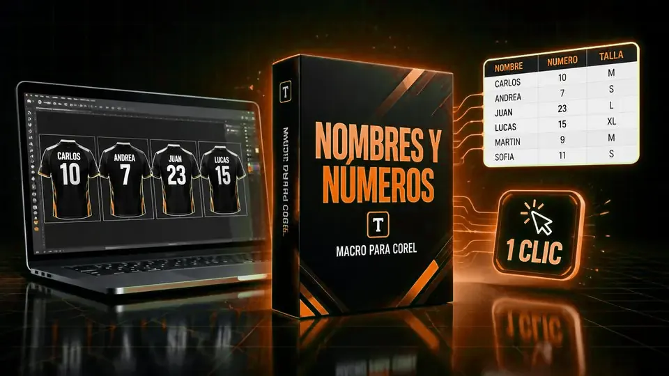 Macro de nombres y números