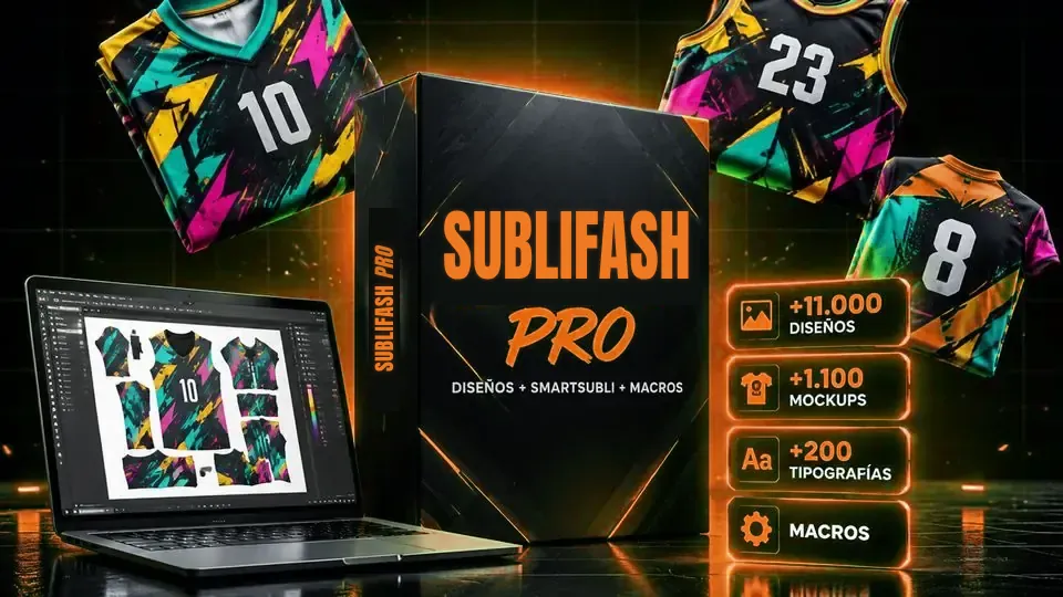 SubliFash Pro: diseños, SmartSubli y macros